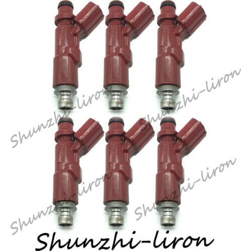 6pcs Fuel Injector Nozzle 23250-97401 23209-97401 for 2004 2005 2006 Toyota Avanza F601RM K3VE 1.3L Daihatsu Terios