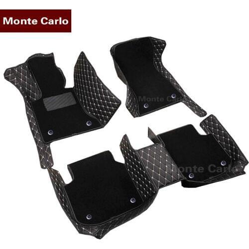 Custom fit car floor mat for Audi A3 S3 RS3 8P 8V all weather heavy duty high quality car styling luxury rugs floor liners