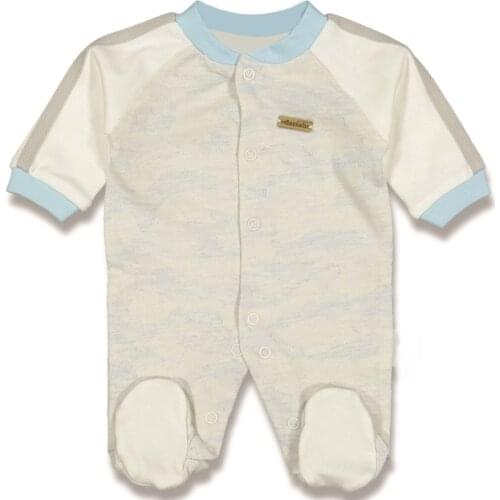 Premature Blue Gray Stripe Jumpsuit