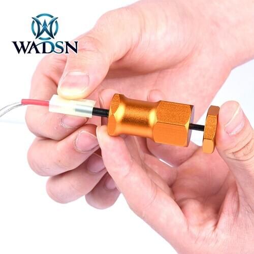 WADSN Airsoft Aluminum Pin Opener for Removing Pins from Tamiya Type Connector Tool Hunting AEG Gun Accessories