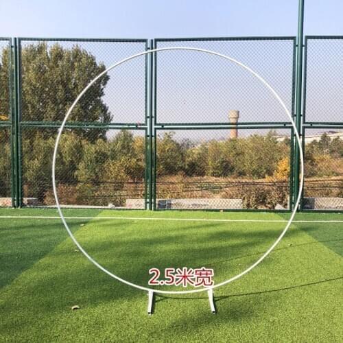 Wedding Arch Round balloon Flower Round Background Frame Stand Birthday Party Baby Shower decoration Circle Backdrop Stand