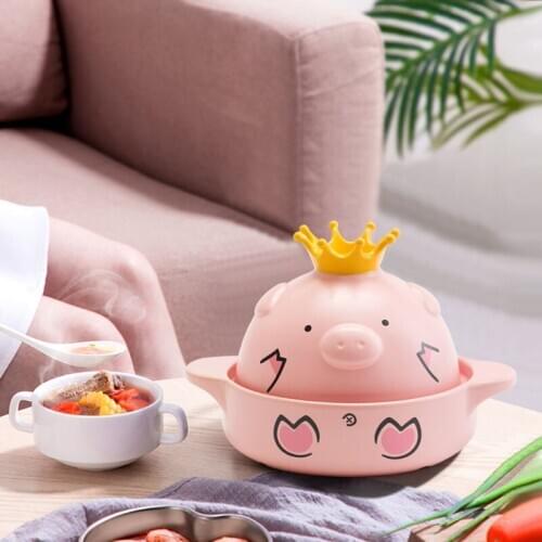 High Temperature Resistant Ceramic Household Energy Saving Cooking Clay Stew Casserole Cuisine Fresh Pot