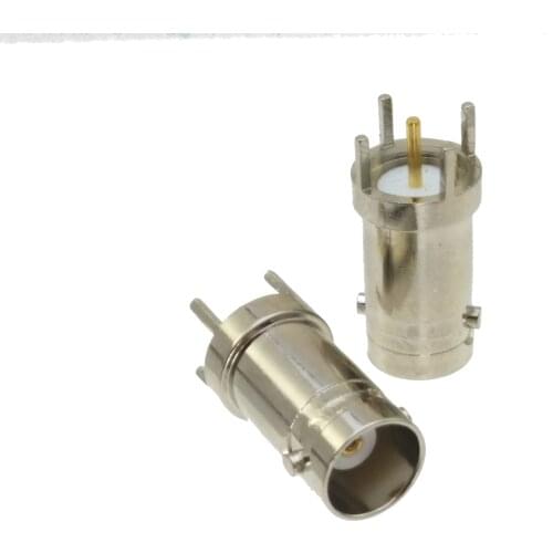 1Pcs BNC female jack center solder PCB mount RF Coaxial connector