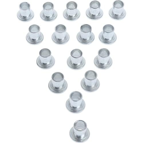16Pcs 8mm Iron Inline Roller Skating Wheels Bearings Spacers Hight Quality