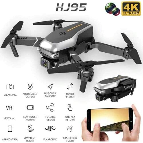 2021 New 2.4ghz Mini Drone Professional 4k H-d Camera Rc Dron Quadcopter Wifi Fpv Foldable Rc Drone Childrens Toy Gift