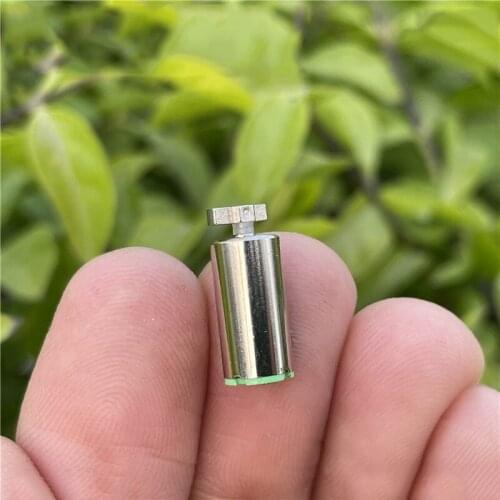 DC 3V-3.7V 612 Micro DC Vibration Motor Mini Electric Vibrating Motors with Rotating Mass Eccentric Wheel Vibration Motor 6*12mm