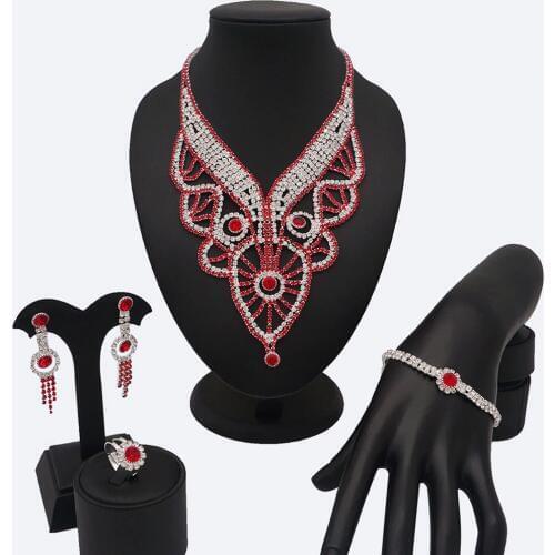 African jewelry sets gold WEDDING gold jewelry sets fine jewelry set WOMEN NECKLACE