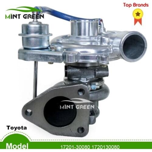 For free shipping CT16 Turbo For car TOYOTA HiLux HiACE KDH222 2KD 2KD-FTV 2.5L D4D 4WD 17201-30080 1720130080