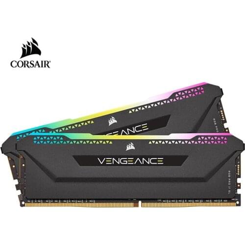 Corsair Vengeance RGB Pro SL 2x8GB 2x16GB DDR4 3200MHz C16 3600MHz C18 1.35V Desktop Memory - Black