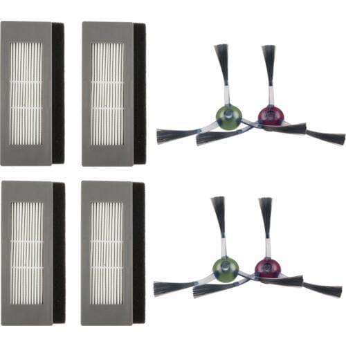 Robot Hepa filter sponge filter side brush for ecovacs deebot OZMO 902 Robotic Vacuum Cleaner parts accessories Replacement
