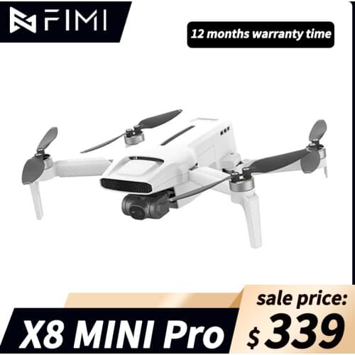 FIMI X8 Mini Camera Drone 4K Remote Control Helicopter 8KM FPV 3-axis Gimbal Drone GPS RC Drone Quadcopter 250g-class Mini Drone