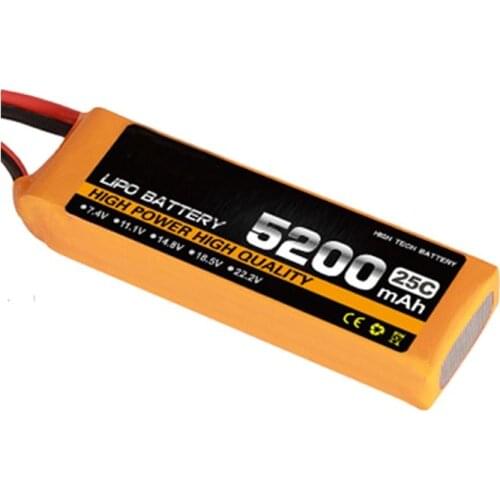 6s 25c 22.2v 5200mah airplane model battery 25C 5200mah aeromodeling battery model aircraft li-poly battery 25C airplane battery