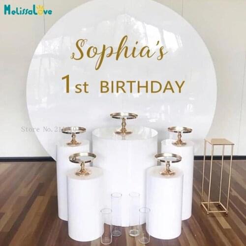 Melissalove Acrylic Wall Stickers