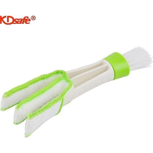 Car Clean Brush Washable Home Cleaner Air Conditioner Vent Cleaner Blinds Keyboard Dust Brush Computer Car-stylingclean tool