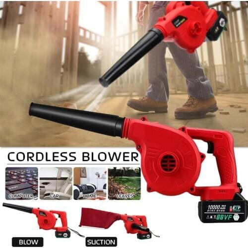 New Handheld Cordless Leaf Blower Dust Sweeper Vacuums 10000mAh Li-ion Battery Cordless Blower