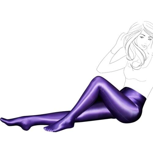 Sexy Shiny Pantyhose Potlood Pant Olie Glossy Smooth Potlood Broek Sexy Erotische Lingerie Tight Woman Plus Size