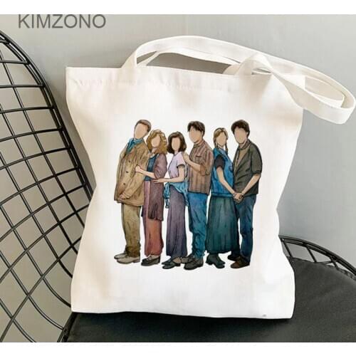 Friend Tv 2 shopping bag cotton shopper canvas reusable jute bag grocery bag reciclaje ecobag bolsa compra string cabas