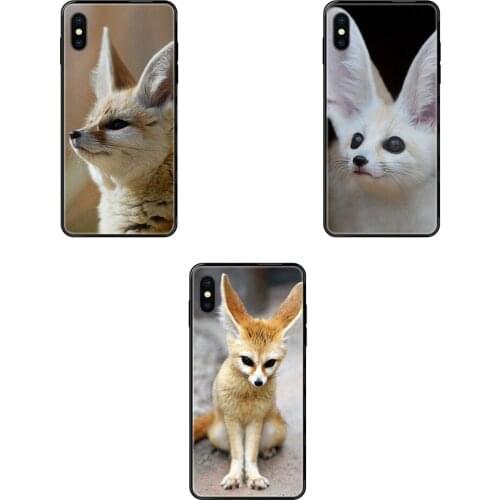 For Womens Black Soft TPU Protective Cover Case Fennec Fox For Xiaomi Redmi 3S 4X 4A 5 5A 6 6A 7 7A 8 8A 8T 9 9A K20 K30 S2 Y2