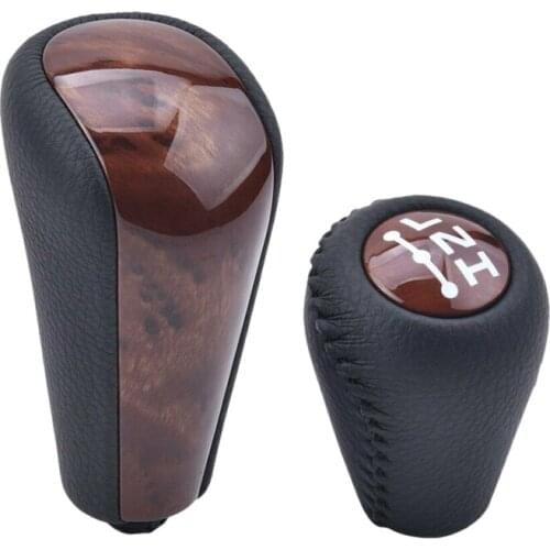 2Pcs Car Shifter Lever Handle Ball Gear Shift Knob for Toyota Prado 120 2003-2009 Gear Head Accessories