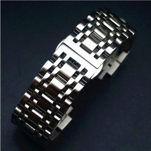 20mm Stainless Steel Watch Band Solid Classic Metal Wristband for Smart Watch Strap Men For Samsung Galaxy Watch 42mm