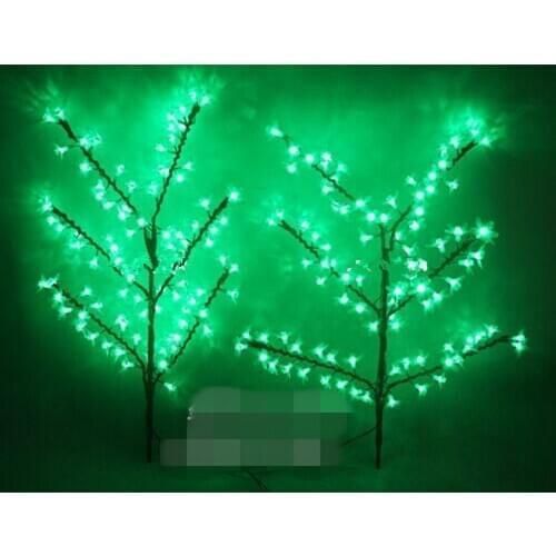 LED Cherry Blossom Tree branch 96pcs led 128pcs led 110/220VAC Waterproof Garden Landscape Decoration Lamp Outdoor Use