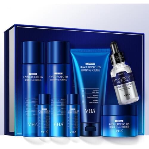 Hyaluronic Acid B5 Water Light Face Care 7 Piece Set Refresh Moisturizing Skin Rejuvenation Shrink Pores Soften Fall And Winter
