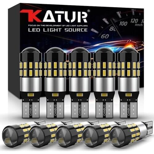 10pcs T10 W5W Led CANBUS bulbs 194 168 led Car Parking Light white 12V for Mitsubishi Lancer 9 10 Outlander XL l200 Pajero Sport