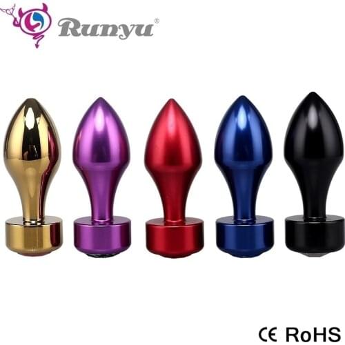 Metal Anal Toys Adult Sex Products Sex Vibrator For Women Men Butt Plug Stainles Steel Anal Plug Goods Sex-toy Anal DildoToys