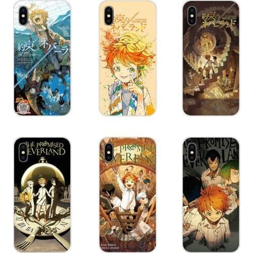 Cartoon The Promised Neverland For Xiaomi Redmi 4A S2 Note 3 3S 4 4X 5 Plus 6 7 6A Pro Pocophone F1 Transparent Soft Shell Cover