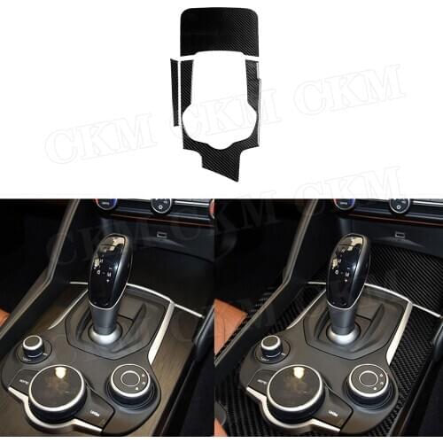 Carbon Fiber Sticker Special Car Interior Trim Auto Car Styling for Alfa Romeo Giulia 2017 2018 2019 RHD Decoration