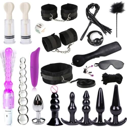 Couple sex products handcuffs whip nipples clip blindfold mouth adult sex products bundle toys couple flirting games