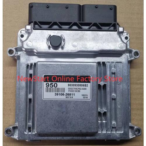 NEW Original Car Engine Computer ECU Car Electronic Control Unit ECU 39106-26811 fit for Hyundai-Elantra MG7.9.8