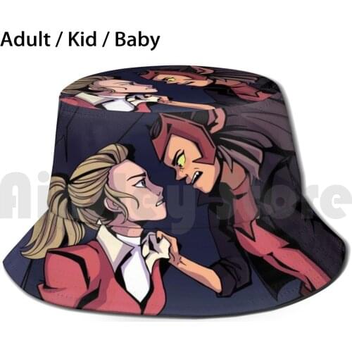 She Ra Screencap Bucket Hat Adult kid baby Beach Sun Hats Shera Catradora