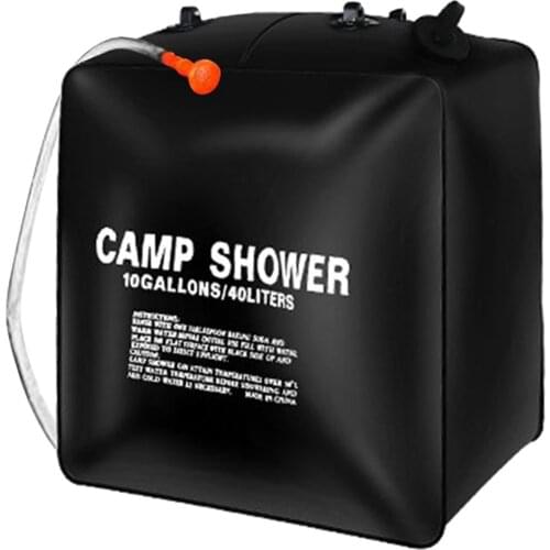 Camp Solar Shower Bag 40L Solar Sun Heating Camping Bath Bag Travelling