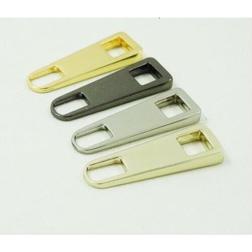 Bag zipper pull tab pull tab on zipper pull zipper