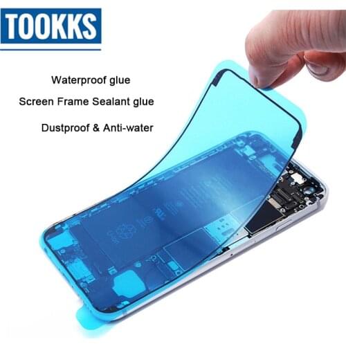 Waterproof Adhesive Glue Tape Sticker Front Housing LCD Touch Screen Frame For iPhone 6S to iPhone 11 Pro Max