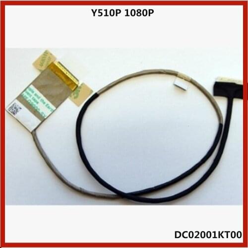 Laptop LCD Video Cable LCD display Cable LED Screen Cable Flex Cable For LENOVO Y510P 1080P FHD LCD CABLE VIQY1 DC02001KT00