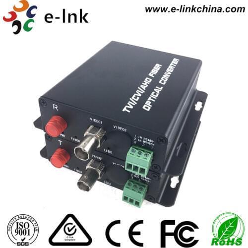 1Ch 1080P HD-CVI video to to fiber converter