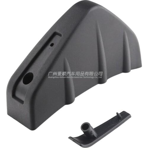 2021 Suitable For Modified Car Rear Mini Shark Fin Bumper Chassis Spoiler Decorative Deflector Black