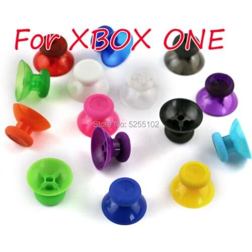 60pcs/lot 3D Rocker Joystick Cap Shell for XBOX One Controller Colorful 3D Analog Thumb Sticks for XBOXONE Mushroom Cap