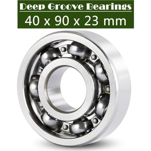 6308 Bearing 40*90*23 mm ABEC-3 P6 ( 1 PC ) For Motorcycles Engine Crankshaft 6308 OPEN Ball Bearings Without Grease