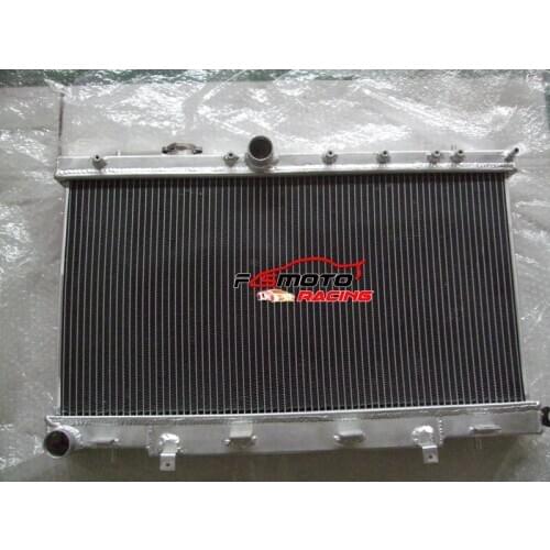 52mm Aluminum Radiator For Subaru Impreza WRX STI GDB GDA Manual MT 2002-2007 03 04 05 06