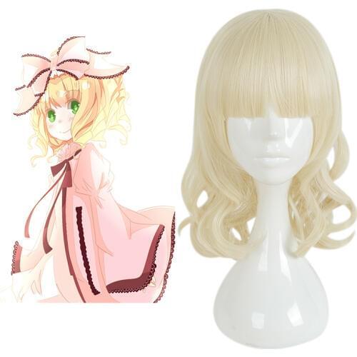 Anime Rozen Maiden Cosplay Wigs Hina Ichigo Cosplay Heat Resistant Synthetic Wigs Halloween Carnival Party Women Wig