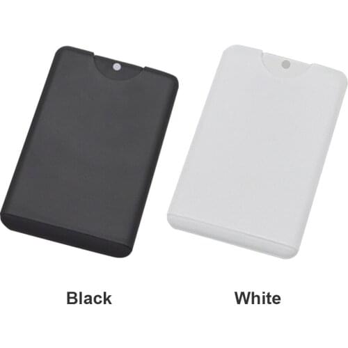 Travel Portable Pocket Size 20ml Capacity Comestic Sealing Card Shape Mini Disposable Outgoing Sprayer Fine Mist Perfume Bottle