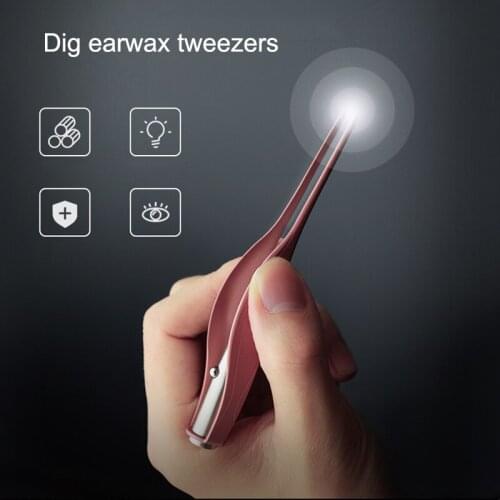 Hot sale 1 Pcs Ear Picks Children Led Light Ear Cleaning Tool for Ear Hygiene Care EK-New