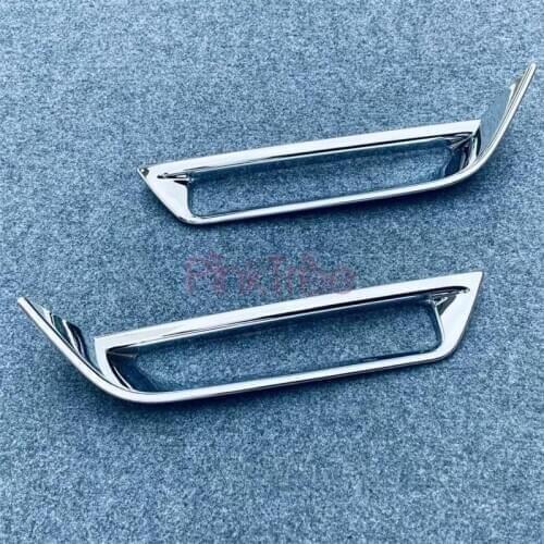 Chrome Rear Reflector Fog Light Lamp Cover Sticker For Nissan Dayz 2019 2020 Car Exterior Accessories