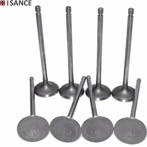 ISANCE 8 Pcs Engine Intake Valve MD159502 For Dodge Stratus Mitsubishi Eclipse Galant Outlander Chrysler Sebring Plymouth 2.4L