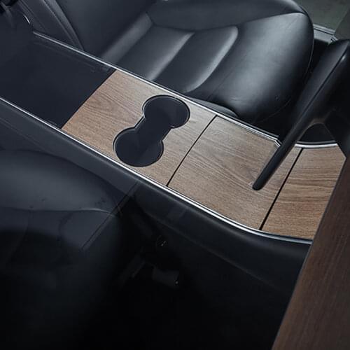 Car Central Control Panel Sticker Interior Accessories Protective for Tesla Model 3 Y 2017-2020 Car Styling