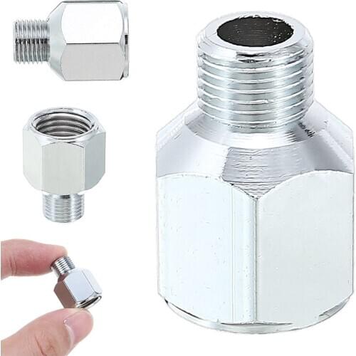 1 Pc Airbrush Hose Adaptor 24X16mm Air Hose Adaptor Connector 1/4 BSP Female to 1/8 BSP Male Airbrush Tool Parts