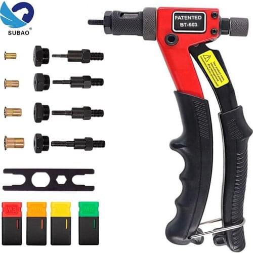 Rivet and nut gun m3, M4, M5, M6, shaft core rivet gun, rivet gun, 80 nut riveting tool, nut inlaid blind rivet and nut gun